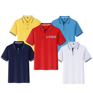 <span class=keywords><strong>Polo</strong></span> promotionnel personnalisé grande taille à manches courtes, respirant, écologique, 100 % polyester, séchage rapide, design personnalisé - Product Image 3