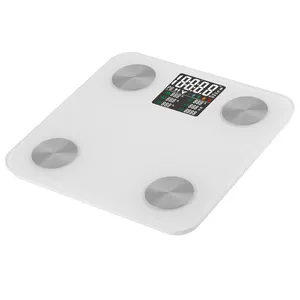 Анализатор состава для здоровья 180 кг Bluetooth измеряет цифровые весы для ванной комнаты умные весы для веса тела жира