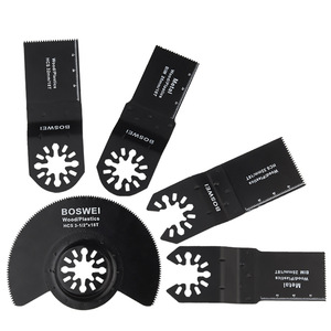 Juego de hojas de sierra multiusos Boswei, hojas de corte segmentadas de 120mm para madera, plástico y metal, para uso doméstico y bricolaje - Product Image 1
