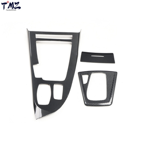 09-15model sakelar pengatur jendela Z4 dengan pola serat karbon panel navigasi hitam dekorasi interior mobil - Product Image 4