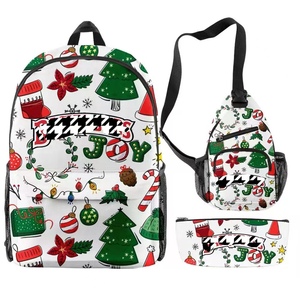 Vente en gros impression personnalisée de logo 3D backwoods garçons sac à dos pour ordinateur portable personnage de dessin animé ensemble de sac à dos pour l'école - Product Image 1