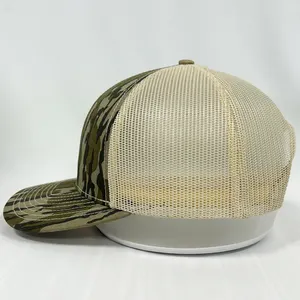 Custom 6 pannello caccia pesca all'aperto muschio mimetico stile 112 cappello a maglia camionista