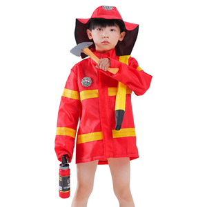 Conjunto <span class=keywords><strong>de</strong></span> disfraz <span class=keywords><strong>de</strong></span> juego <span class=keywords><strong>de</strong></span> rol <span class=keywords><strong>de</strong></span> jefe <span class=keywords><strong>de</strong></span> <span class=keywords><strong>bomberos</strong></span> infantil, traje <span class=keywords><strong>de</strong></span> bombero <span class=keywords><strong>de</strong></span> simulación con accesorios realistas, disfraz <span class=keywords><strong>de</strong></span> carrera <span class=keywords><strong>de</strong></span> bombero - Product Image 3