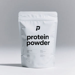 Vendita calda Custom OEM di sicurezza con chiusura a chiusura lampo sacchetto richiudibile per uso alimentare proteine <span class=keywords><strong>in</strong></span> polvere sacchetto per imballaggio - Product Image 4