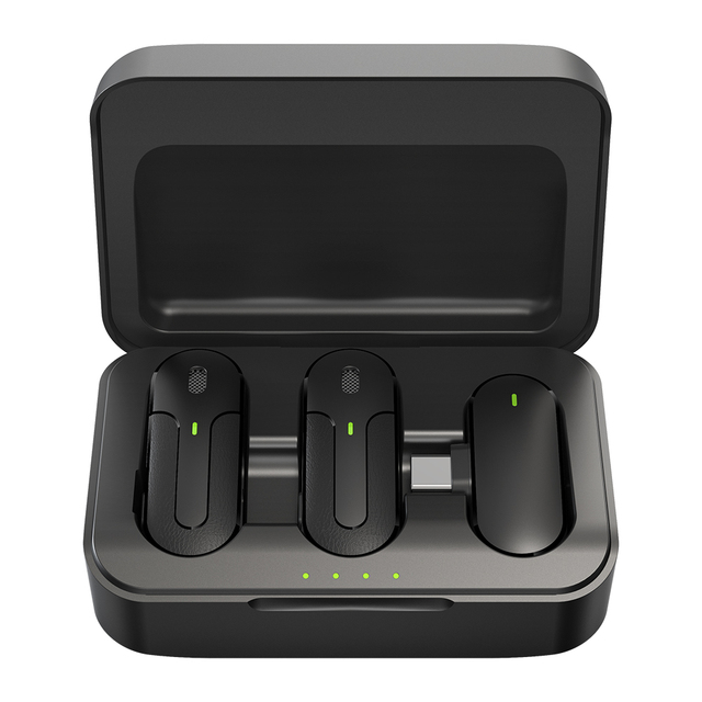 M8 -2L Wireless Microphone Recording Mini Microphone With Charging Case for Recording YouTube TikTok Live Stream
