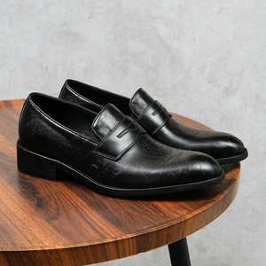 Nouvelles chaussures pour hommes en cuir véritable, style britannique, imperméables, antidérapantes, légères, pour l'automne, décontractées, formelles - Product Image 4