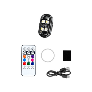 Đèn LED RGB Nhấp Nháy Xe Máy Đèn LED Flash Vị Trí Không Dây Đèn Máy Bay Máy Bay Trực Thăng Đèn Cảnh Báo Phụ Kiện Xe Hơi - Product Image 2