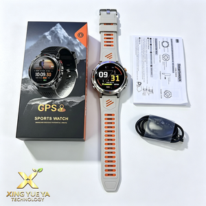 สมาร์ทวอทช์ HT37 รุ่นกันน้ำ 30 เมตร พร้อม GPS หน้าจอกลม 1.46 นิ้ว รองรับการว่ายน้ำ พร้อมไฟฉาย LED วัดอัตราการเต้นของหัวใจ นาฬิกาออกกำลังกาย - Product Image 5
