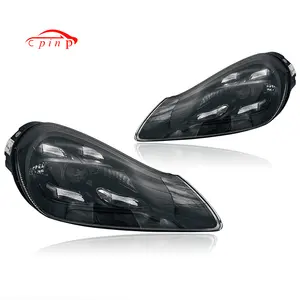 Cho Porsche Cayenne 957 Led Đèn Pha 2007-2010 nâng cấp Ma Trận phiên bản mới, chất lượng cao, plug and play