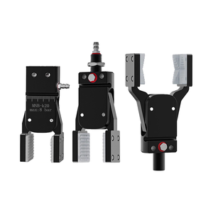 Nuovo manipolatore Mini morsetto allargare grande apertura banda rilevamento MINIA/B morsetto pneumatico in alluminio con morsetto ad arco - Product Image 6