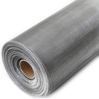 Vente chaude – Moustiquaire de fenêtre moderne en acier inoxydable 304, maille 18x18, diamètre du fil 0,009 po, rouleau de 36 po x 100 pi, finition brillante