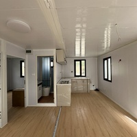Casa Plegable con 3 Dormitorios Diseño Ampliable para Familias en Crecimiento para Edificios de Oficinas Hospitales Talleres Patios