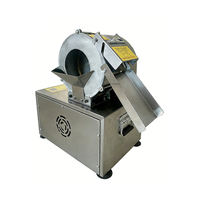 YYHB Multifunctionele Gemotoriseerde Groentehakker met 2-4mm verwisselbare messen 220V 1800W 12.5KG voor commerciële catering