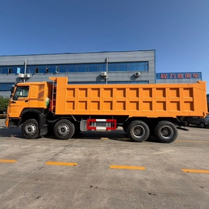 <span class=keywords><strong>Camion</strong></span> <span class=keywords><strong>benne</strong></span> basculante poids lourd Howo 8x4, moteur diesel 371HP 380HP, pour transport de sable, pierre et travaux de terrassement, directement de l'usine - Product Image 4