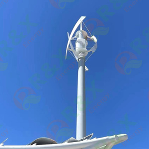 เครื่องกำเนิดไฟฟ้าพลังงานลมแบบตั้ง 1200W 5kW 10kW 20kW พร้อมตัวควบคุม MPPT R&X RX-XV รับประกัน 10 ปี ได้รับการรับรองมาตรฐาน CE RX-XV รุ่นสูง - Product Image 2