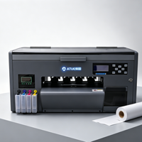 Impresora DTF Digital de Cama Plana ATUE Xp600 A3 con Tinta de Pigmento, Nueva con 1 Año de Garantía, Máquina de Escritorio Pequeña para Oficinas Pequeñas