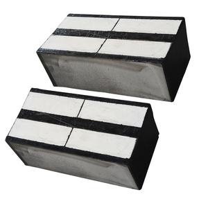 ناقل منحرف شلال المطاط السيراميك ارتداء لوحة بطانة - Product Image 1