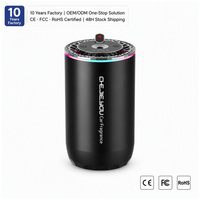 Diffuseur d'arômes portable pour voiture électrique et hôtel en plein air, rechargeable par type-C 5V, capacité <10ml, machine à parfum à capteur, noir