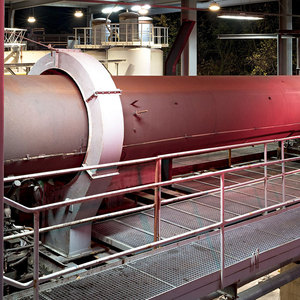 Pembakar pengering putar efisien tinggi untuk tanaman bubuk gipsum kalsinasi - Product Image 1