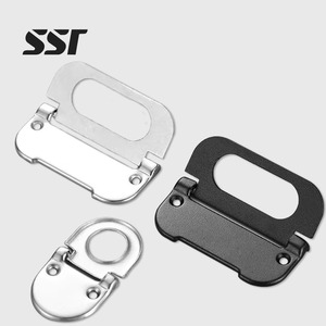 Durable Reliable Rustproof Stainless Steel <b>Black</b> Anodized Modern Kitchen Bathroom 30mm Gate Door Cabinet Window Hinge Spare - Product Image 1