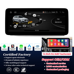 Lecteur multimédia Android ZLH avec écran tactile GPS pour voiture, radio, affichage multimédia Android pour <span class=keywords><strong>Audi</strong></span> A4 A4L A5 S5 Q5 2009 - 2016 - Product Image 1