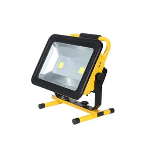 Projecteur d'urgence multifonctionnel de Camping 100W, batterie de 100 watts, 50W Usb Cob sur support, Led Rechargeable