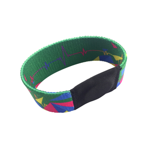 Pulsera de Tela <span class=keywords><strong>RFID</strong></span> con Logotipo Personalizado, Reutilizable y Elástica, para Eventos y Festivales - Product Image 4