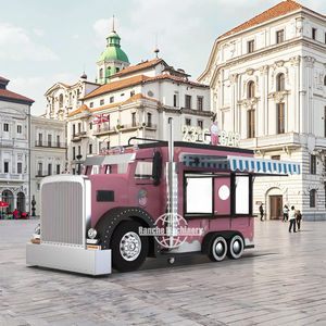 Chariots de nourriture pour hot-dogs, mini camions à glaces, logo personnalisé, camion européen, remorque, chariot à café, boutique de chariots à nourriture, remorque à en-cas - Product Image 1