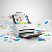 Scanner de documents haute vitesse A4 CIS DS-530II avec chargeur automatique recto-verso, 35 ppm, 600 dpi, OCR, pour documents longs et en vrac