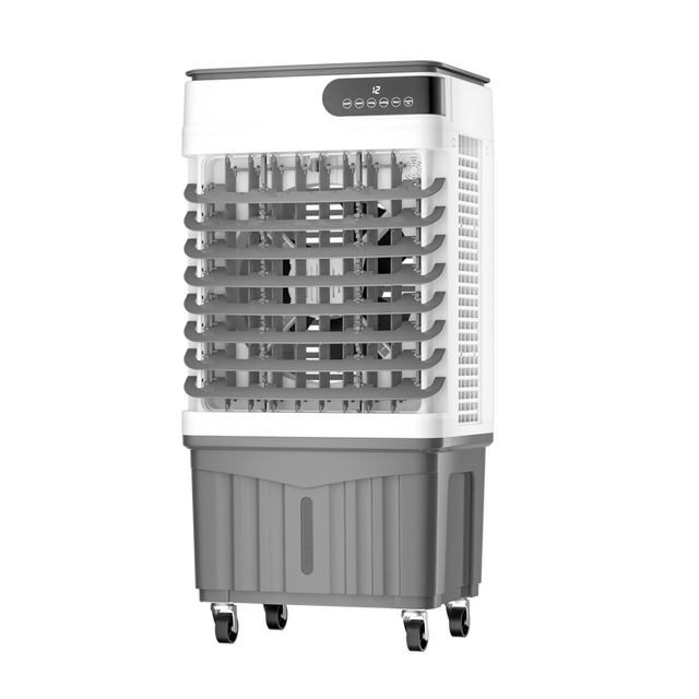 Commercial and Household Strong Wind Tower Air Cooler Electric Movable Evaporative Water-Air Conditioner Fan for Outdoor Use