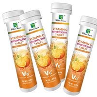 Suplemen Nutrisi Winstown Vitamin C Tablet Effervescent 1000mg Rasa Jeruk Vitamin C Kompleks Vitamin E Pil Multivitamin