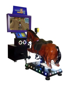 Nouvelle machine <span class=keywords><strong>de</strong></span> jeu <span class=keywords><strong>de</strong></span> course <span class=keywords><strong>de</strong></span> chevaux GoGo Jockey pour 4 joueurs - Product Image 3