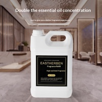 Nouveau style – Liquide de recharge d'huiles essentielles d'aromathérapie sans flamme 5000 ml – Parfum d'intérieur, désodorisant pour toilettes d'hôtel et chambre à coucher