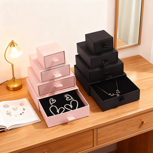 Personalized Magnetic Cardboard Gift Boxes Glossy Lamination Embossing Gold Foil for Jewelry Sets <b>Watches</b> Paperboard Sponge - Product Image 1