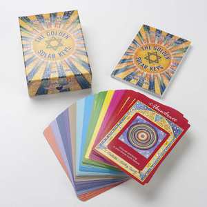 Cartas del Oráculo Golden Solar Keys de Michele Kingston, Mazo Soul Mandala con Guía, Papel Ecológico, Cartas Coloridas, Espirituales - Product Image 1