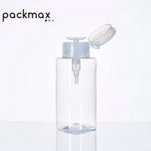 Tubo de embalaje de plástico ecológico personalizado multiusos Precio razonable Botella vacía con bomba de plástico - Product Image 1