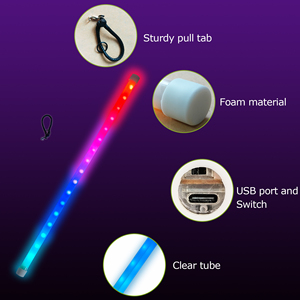 Bastón de <span class=keywords><strong>Diablo</strong></span> LED, Bastón de Malabarismo Levitante - Product Image 4