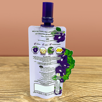 Pochette cosmétique PE personnalisée de forme spéciale, résistante à la chaleur et à l'humidité, pour échantillons de vernis à ongles, huile, crème pour les yeux, mascara, brillant à lèvres