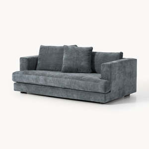 Sofá Cama Modular de Dos Plazas, Estilo Moderno y Lujoso, Popular <span class=keywords><strong>en</strong></span> Internet, con Estructura de Madera Sólida y Esponja de Alta Densidad para Sala de Estar - Product Image 4