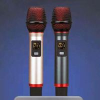 Nuevo Micrófono Inalámbrico Portátil para Auto, Micrófono de Karaoke FM Profesional, Disfruta Cantando en el Auto