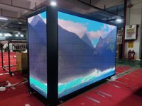 Écran LED mobile d'extérieur pour publicité, station DJ, façade, support de table, stand portable, écran vidéo LED, écran de mur vidéo, cabine DJ