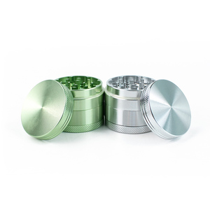 Futeng Aluminum Spice <b>Grinder</b> with Rubber Coating Portable <b>Metal</b> <b>Grinder</b> 4 Layers 63mm Herb <b>Grinder</b> - Product Image 1
