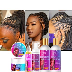 EVERYTHINGBLACK पौष्टिक सुखदायक चमकदार पकड़ बाल Dreadlock चोटी शीन अतिरिक्त स्प्रे - Product Image 1