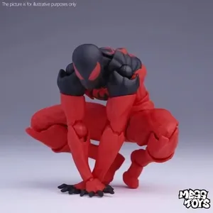 EN STOCK Figura de acción de <span class=keywords><strong>Spider</strong></span>-Man: Black Suit, Symbiote Vecino, <span class=keywords><strong>Scarlet</strong></span> <span class=keywords><strong>Spider</strong></span>, Kaine Parker, Black Red <span class=keywords><strong>Spider</strong></span> - Product Image 4