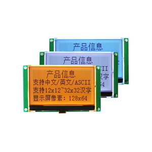 19264 <span class=keywords><strong>LCD</strong></span> hiển thị đồ họa rộng <span class=keywords><strong>Dot</strong></span> <span class=keywords><strong>Matrix</strong></span> STN <span class=keywords><strong>LCD</strong></span> 192x64 đơn sắc <span class=keywords><strong>Dot</strong></span> <span class=keywords><strong>Matrix</strong></span> màu xanh vàng Màn hình <span class=keywords><strong>LCD</strong></span> - Product Image 2