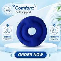Coussin de chaise minimaliste en promotion pour le soutien des fesses, coussin de méditation rond, oreiller de sommeil, soulagement de la douleur aux oreilles