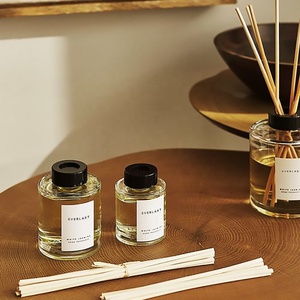 100Ml 150Ml 200Ml 500Ml Sang Trọng Vòng Rỗng Rõ Ràng Glass <span class=keywords><strong>Reed</strong></span> Khuếch Tán Chai Với Vít Cap Cho Quà Tặng Bao Bì - Product Image 4