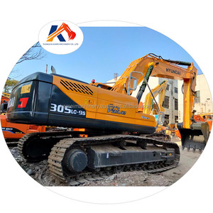 Excavadora de orugas Hyundai 305lc-9t usada de 30 toneladas, original de Corea en stock - Product Image 1