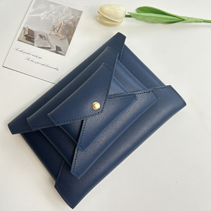 Nuovo arrivo portafoglio portamonete in pelle sintetica di alta qualità 3 taglie piccole buste da <span class=keywords><strong>donna</strong></span> pochette porta carte di credito - Product Image 6
