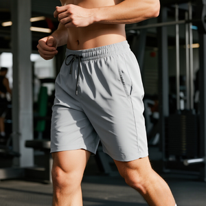 <strong>Men's</strong> Performance Boxer Briefs Liner Breathable Stretch Underwear <strong>Shorts</strong> <strong>Zip</strong> Pockets Moisture Wicking Running <strong>Shorts</strong> - Product Image 4